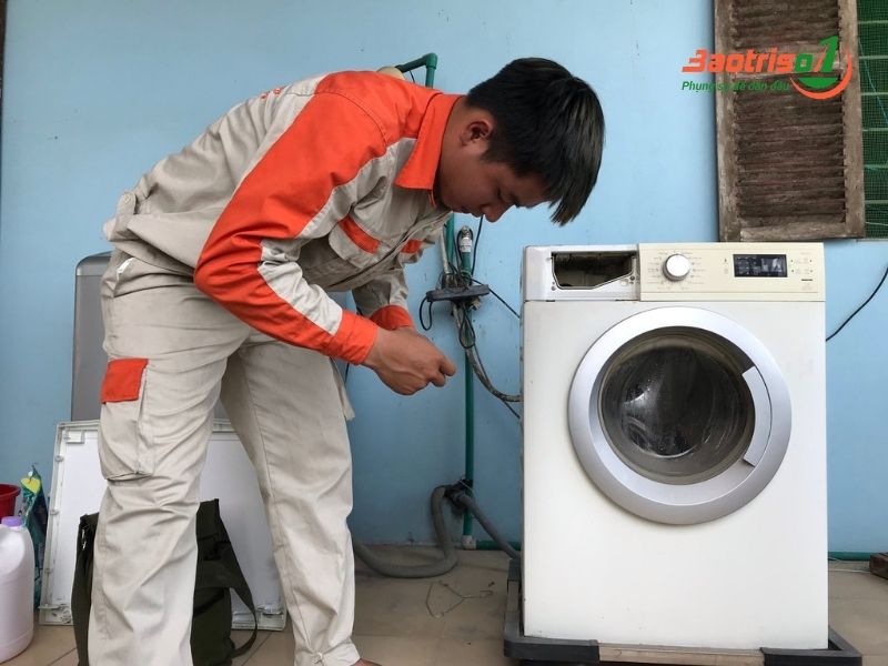 Dịch vụ sửa máy giặt tại nhà gần đây - An toàn và tiện lợi