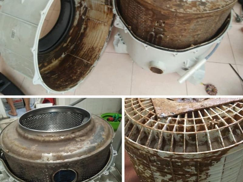 Cam kết dịch vụ vệ sinh máy giặt tại Cầu Giấy