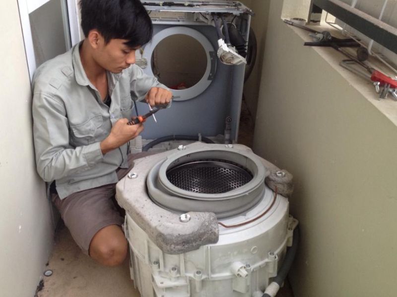 Cam kết sửa chữa máy giặt tại Hoàng Mai uy tín 