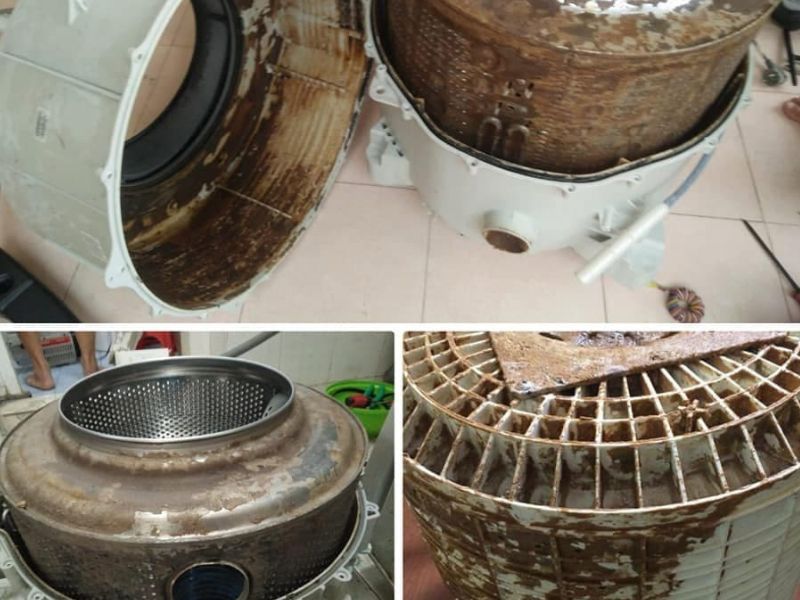 Dấu hiệu cho thấy máy giặt của bạn cần được vệ sinh 