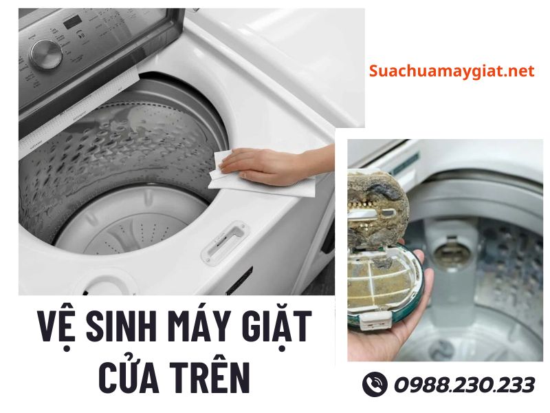 Dịch vụ vệ sinh máy giặt cửa trên uy tín, giá rẻ 