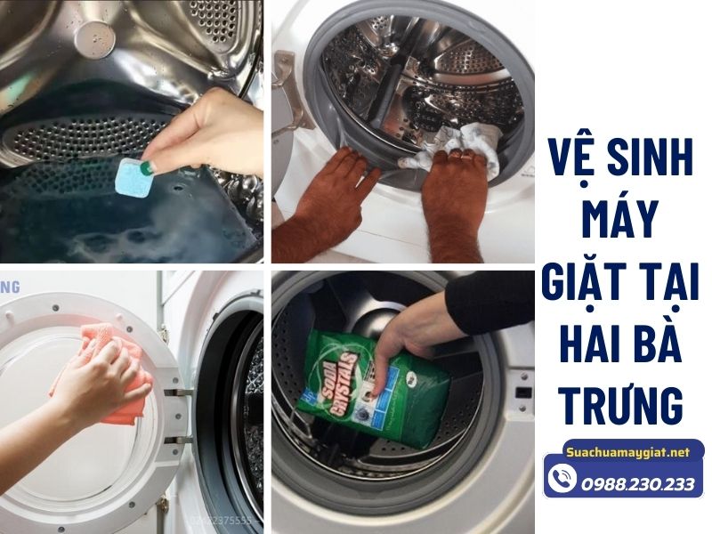 Dịch vụ vệ sinh máy giặt tại Hai Bà Trưng uy tín, thợ giỏi 