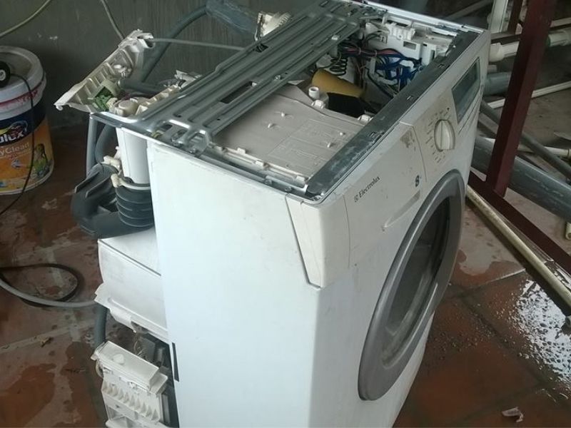 cách sửa một số lỗi cơ bản của máy giặt Electrolux
