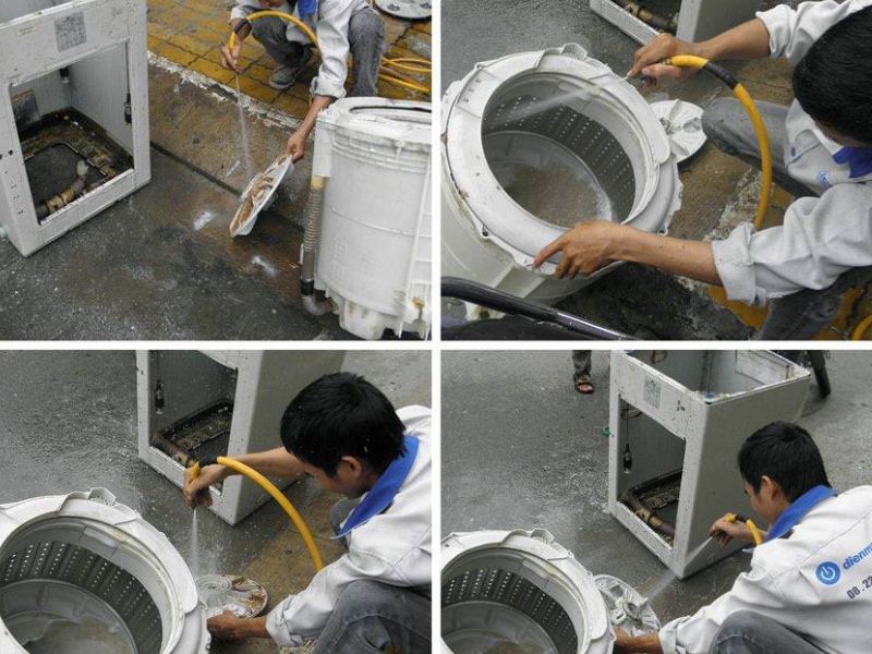 dấu hiệu cần vệ sinh máy giặt Nam Từ Liêm 