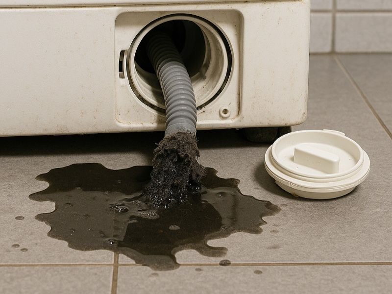 Dấu hiệu nhận biết lỗi máy giặt không xả nước 
