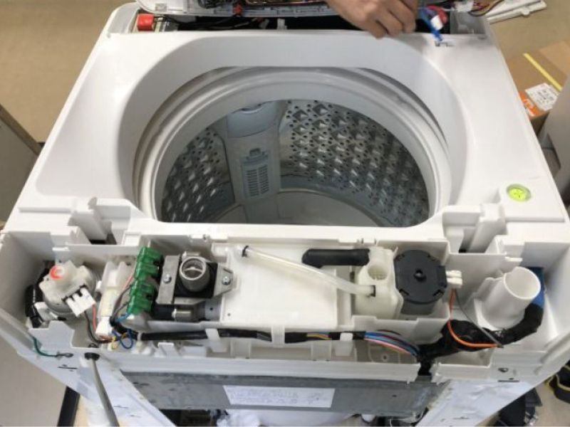dấu hiệu nhận biết máy giặt hỏng bảng điều khiển 