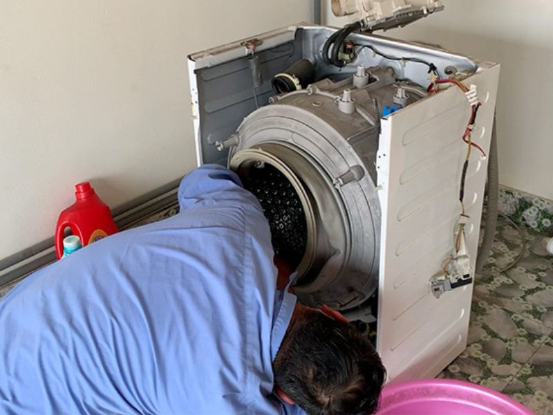 Dấu hiệu nhận biết máy giặt không quay