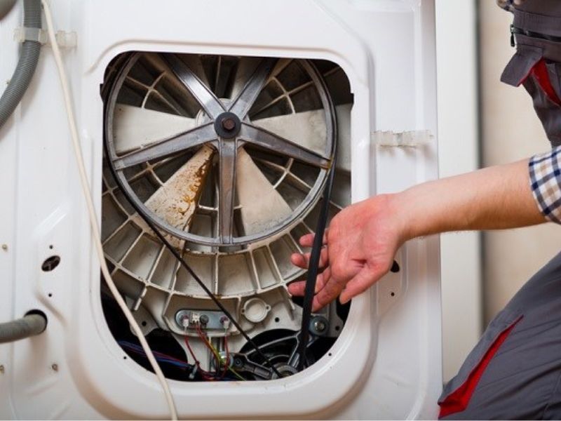Dấu hiệu nhận biết máy giặt không vắt