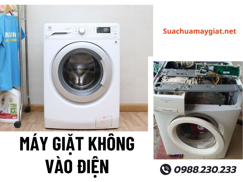 Dịch vụ sửa máy giặt không vào điện uy tín, giá rẻ