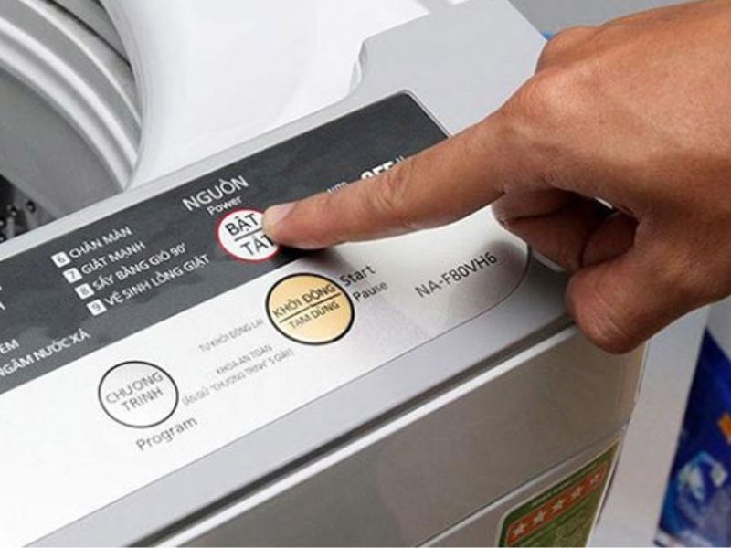 Nguyên nhân và cách sửa máy giặt không lên nguồn 
