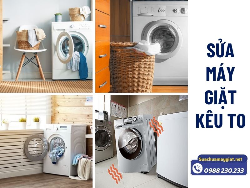 Dịch vụ sửa máy giặt kêu to bất thường nhanh chóng, dứt lỗi ngay