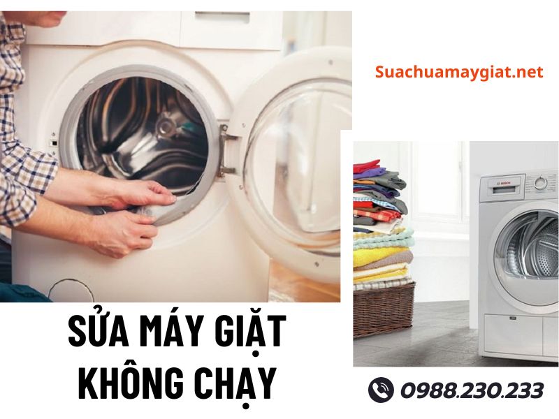 Dịch vụ sửa máy giặt không chạy giá rẻ, tận tâm, thợ giỏi