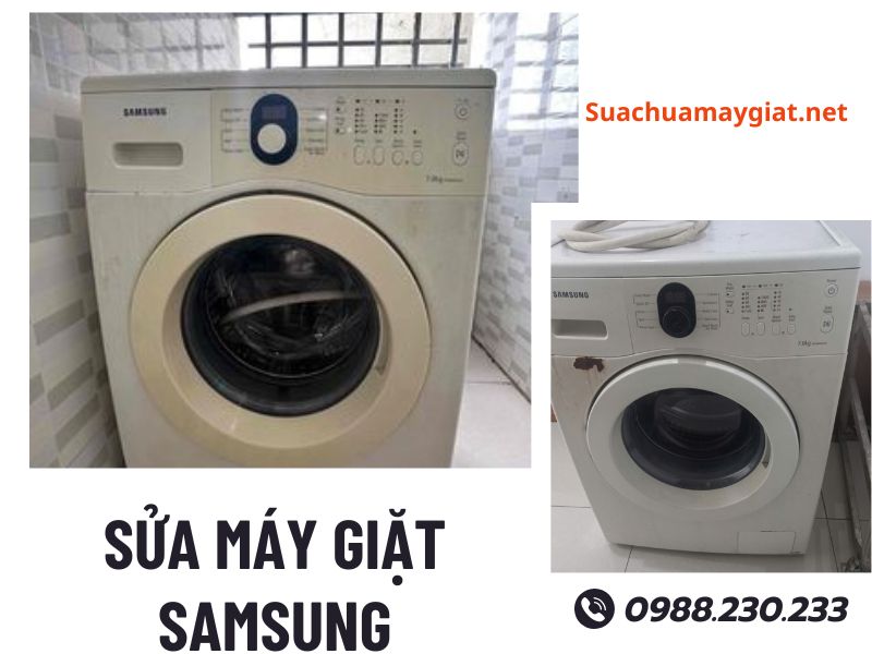 Dịch vụ sửa máy giặt Samsung tại Hà Nội uy tín, giá rẻ 