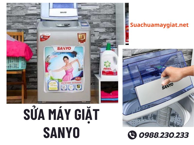 Dịch vụ sửa máy giặt Sanyo tại Hà Nội uy tín, giá rẻ