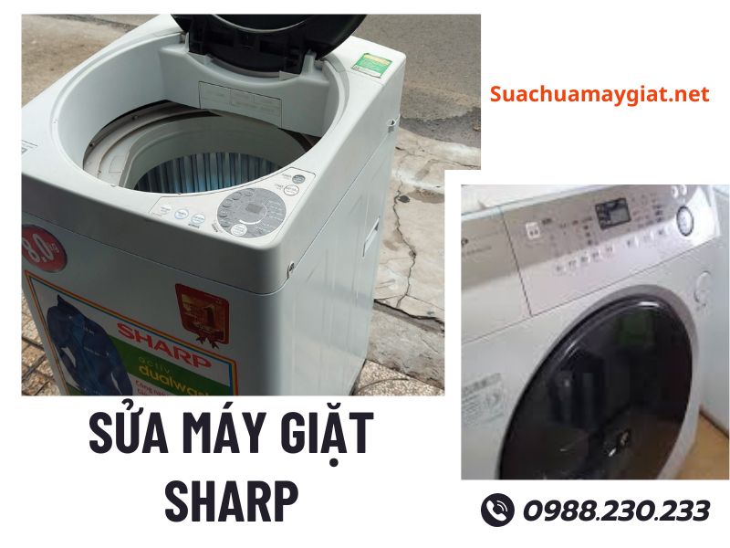 Dịch vụ sửa máy giặt Sharp tại Hà Nội uy tín, giá rẻ 