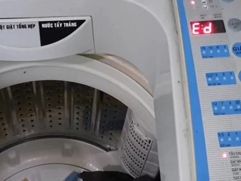 Nguyên nhân và cách sửa lỗi ED máy giặt Sanyo