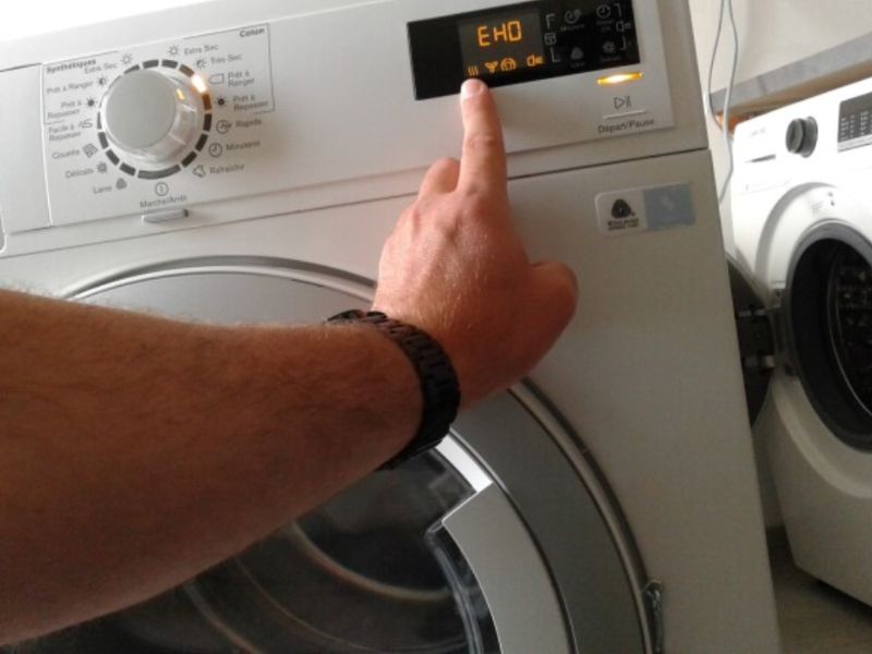 Dấu hiệu nhận biết lỗi EHO máy giặt Electrolux
