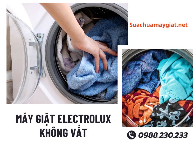 Sửa máy giặt Electrolux không vắt
