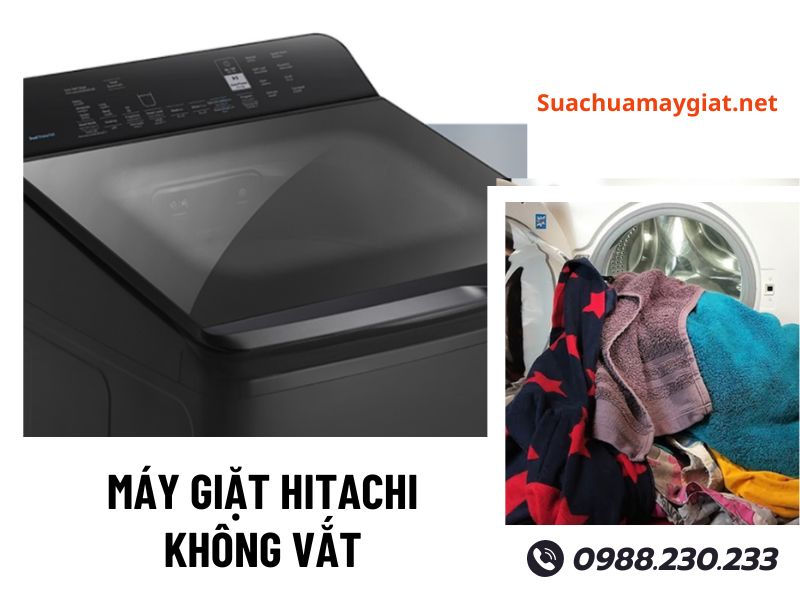 sửa máy giặt Hitachi không vắt