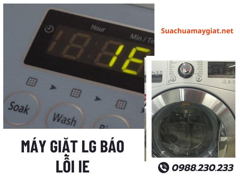 Sửa máy giặt LG báo lỗi IE