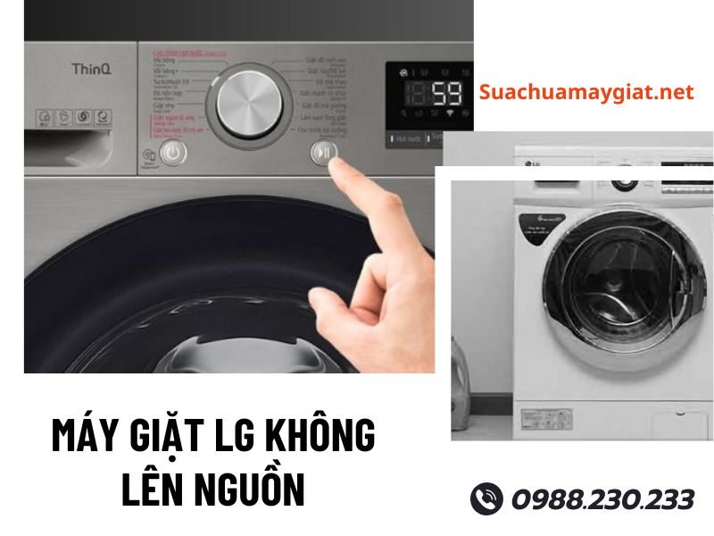 Sửa máy giặt LG không lên nguồn