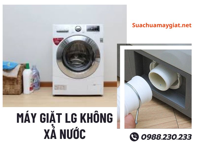 Sửa máy giặt LG không xả nước