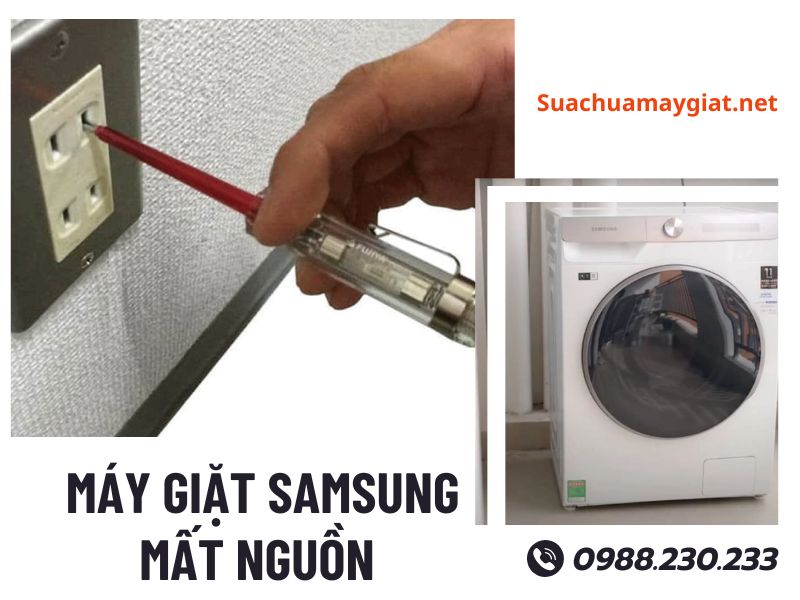 Sửa máy giặt Samsung mất nguồn