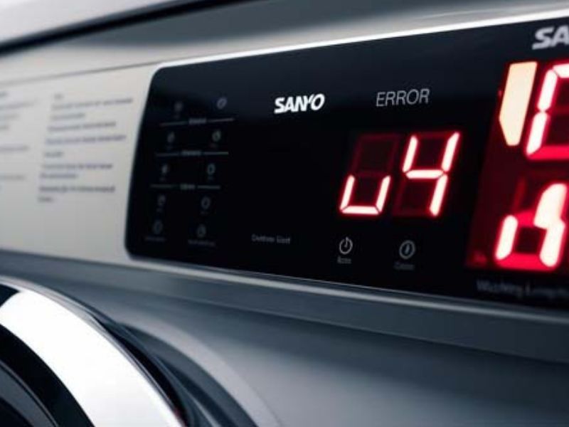 Nguyên nhân và cách sửa lỗi U4 máy giặt Sanyo
