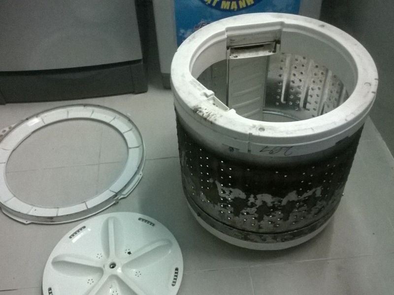 Các bước cơ bản khi tiến hành vệ sinh máy giặt Panasonic