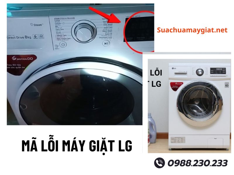 Tổng hợp mã lỗi máy giặt LG