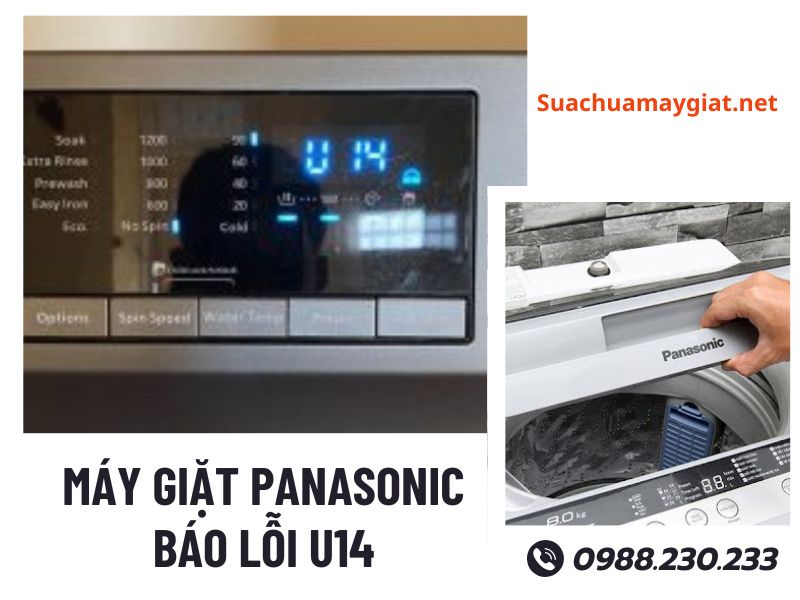 Sửa máy giặt Panasonic báo lỗi U14