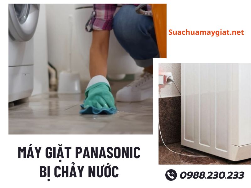Sửa máy giặt Panasonic bị chảy nước