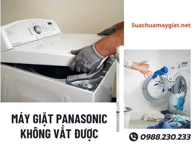 Sửa máy giặt Panasonic không vắt được
