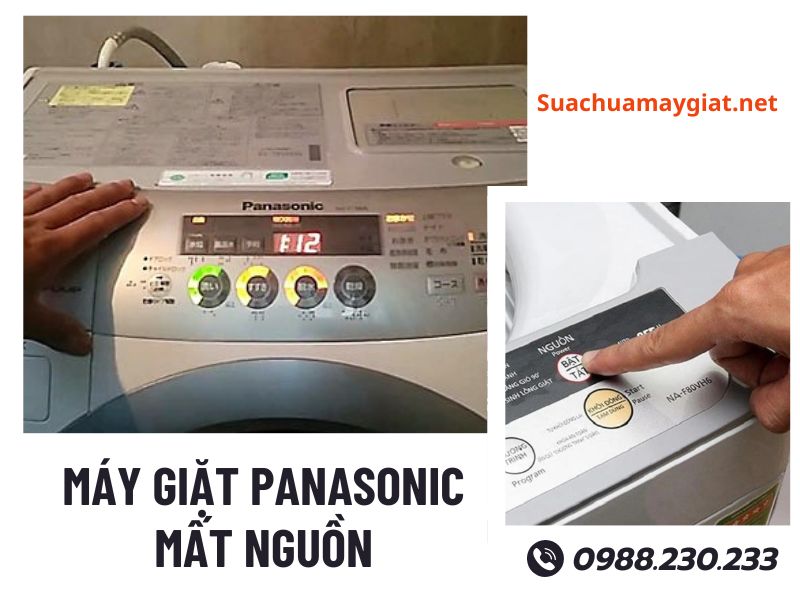 Sửa máy giặt Panasonic mất nguồn