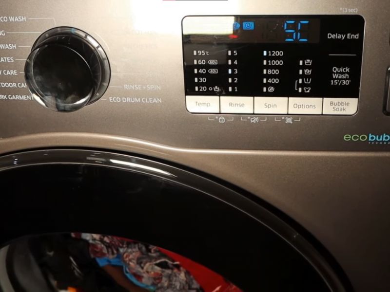 Nguyên nhân và cách sửa lỗi 5C máy giặt Samsung