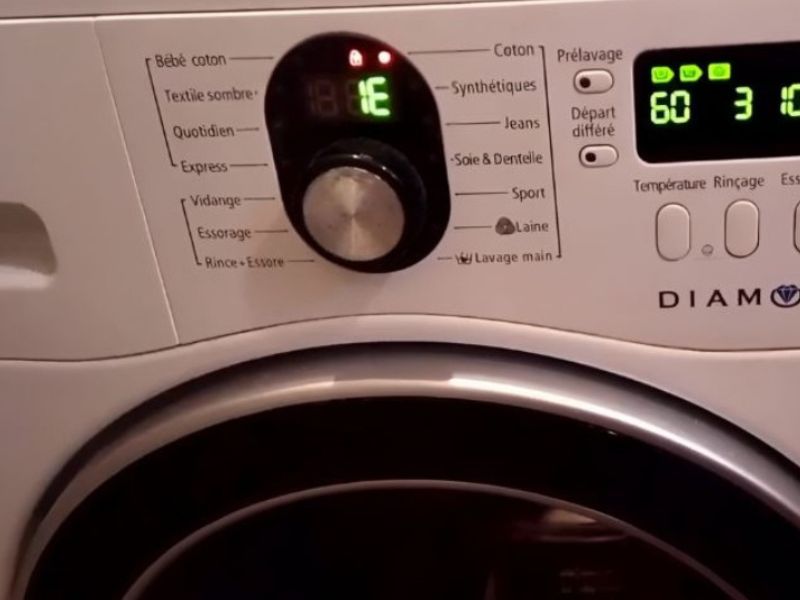 Nguyên nhân và cách sửa lỗi IE máy giặt Samsung